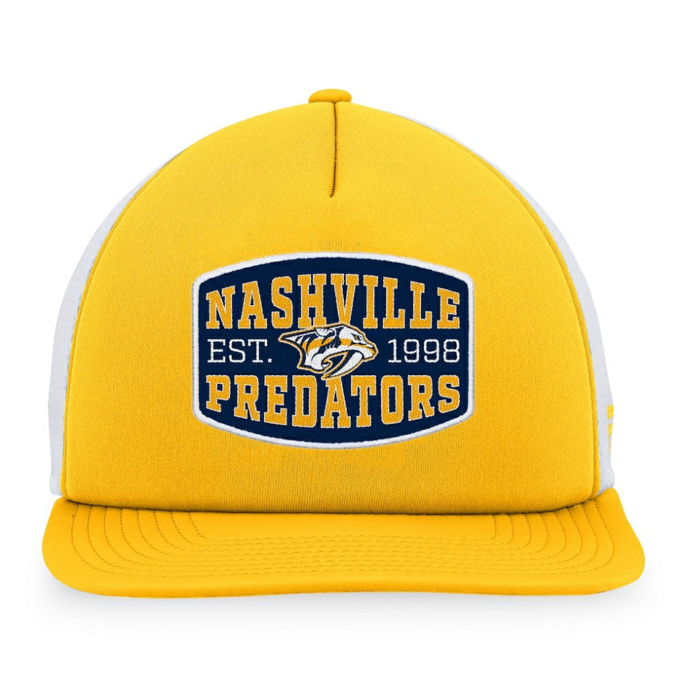 Nashville Predators Fanatics Foam Front Patch Trucker Snapback Hat -  NHL Hats