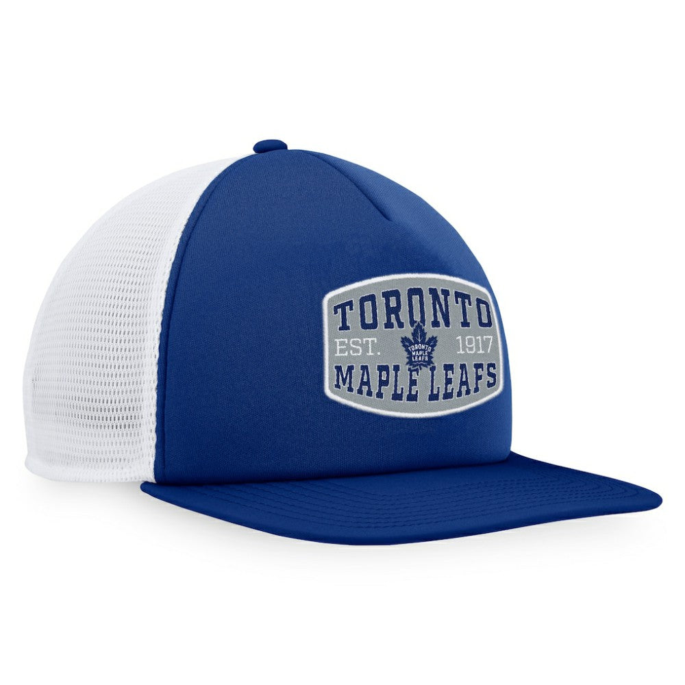 Toronto Maple Leafs Fanatics Foam Front Patch Trucker Snapback Hat -  NHL Hats