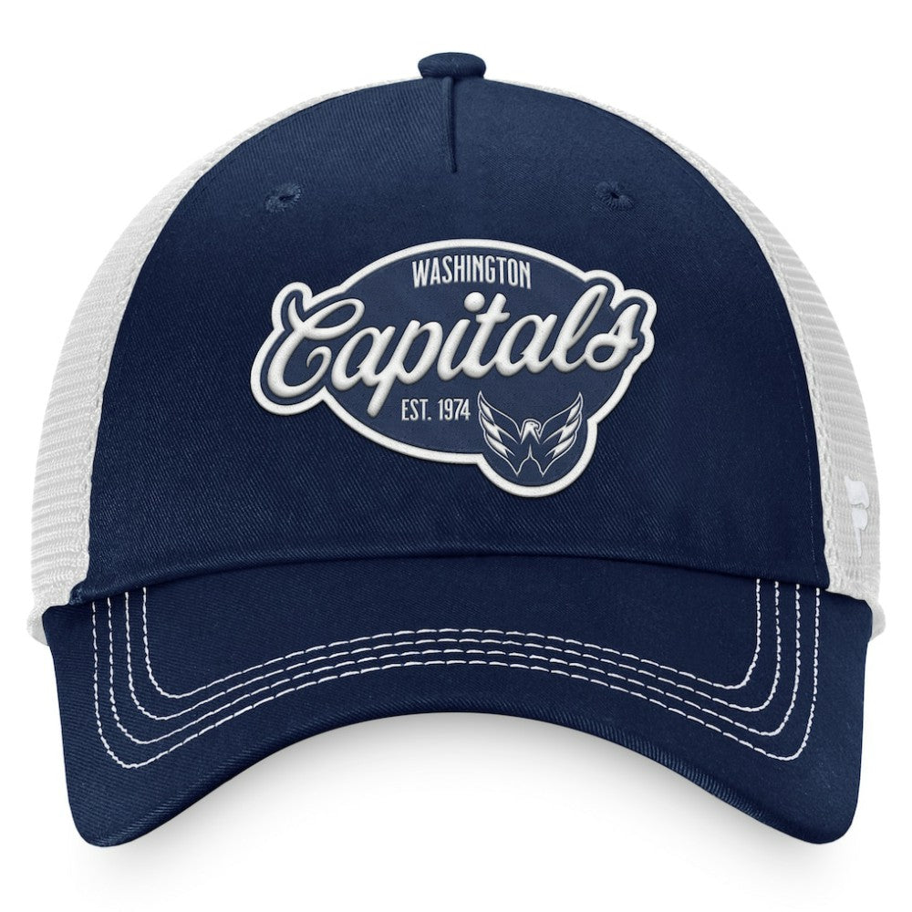 Washington Capitals Fanatics Women's Fundamental Trucker Adjustable Hat -  NHL Hats