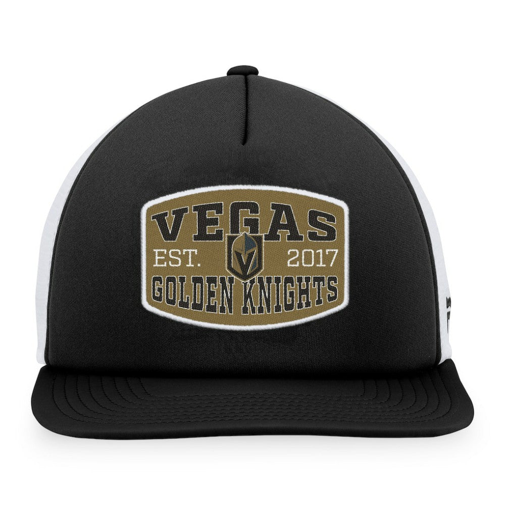 Vegas Golden Knights Fanatics Foam Front Patch Trucker Snapback Hat -  NHL Hats