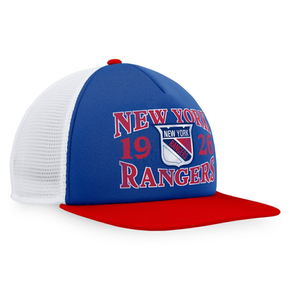New York Rangers Fanatics Heritage Vintage Foam Front Trucker Snapback Hat -  NHL Hats