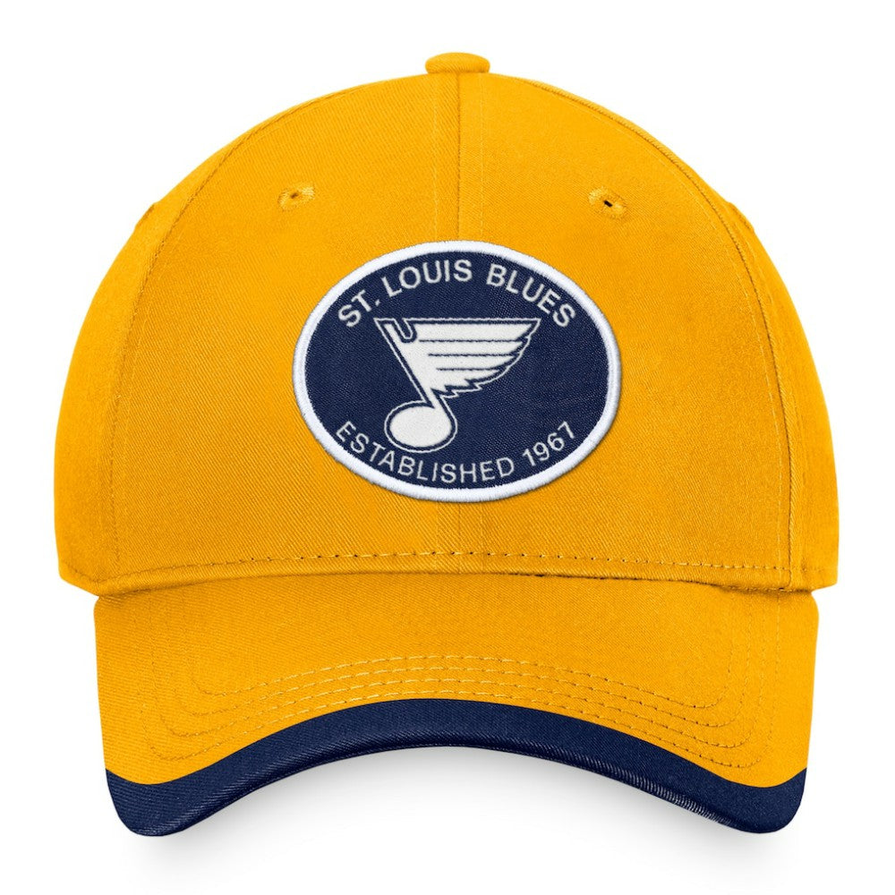 St. Louis Blues Fanatics Fundamental Adjustable Hat -  NHL Hats