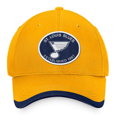 St. Louis Blues Fanatics Fundamental Adjustable Hat -  NHL Hats