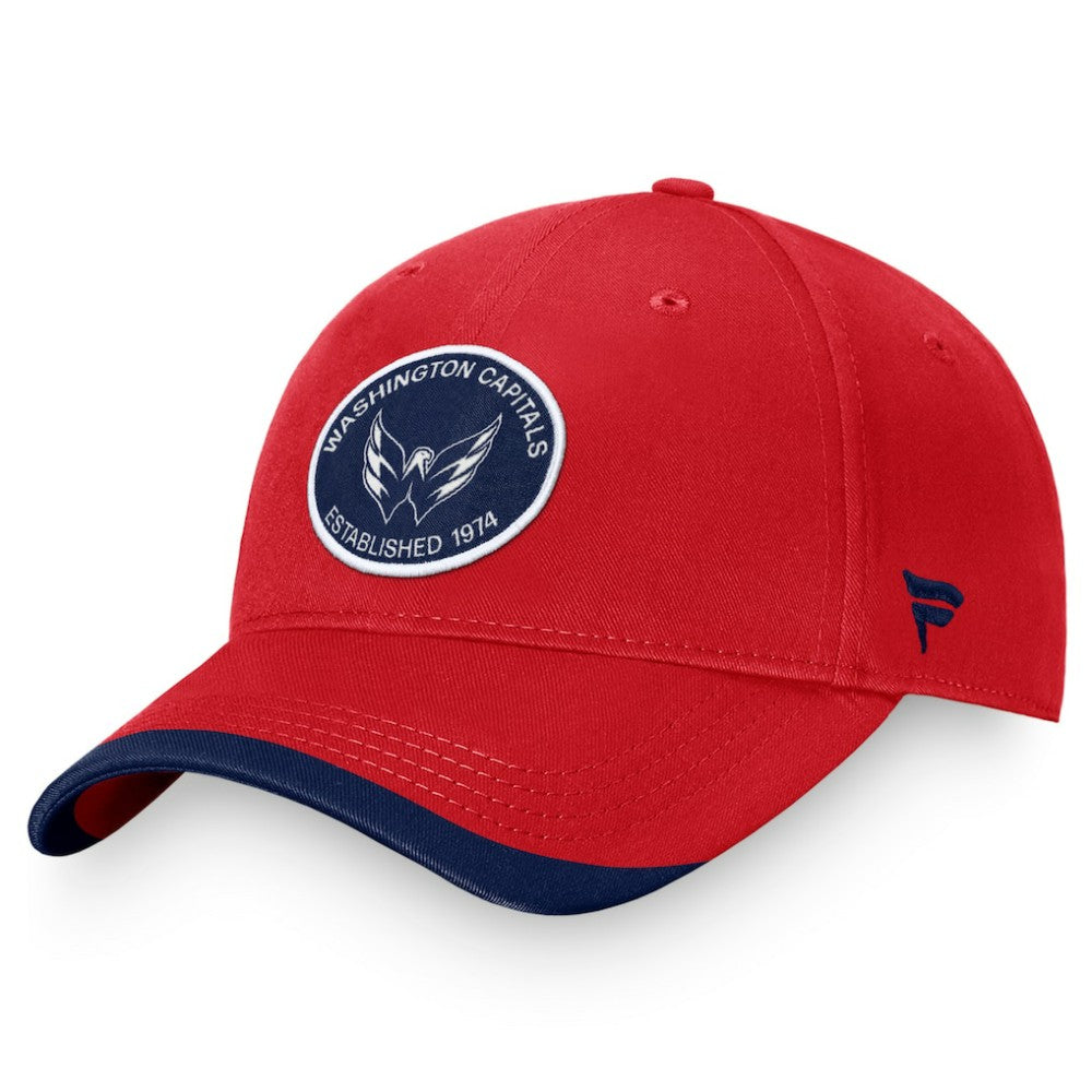 Washington Capitals Fanatics Fundamental Adjustable Hat -  NHL Hats