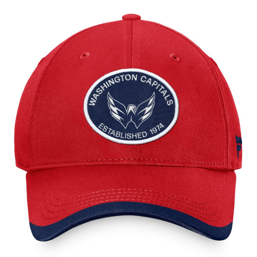 Washington Capitals Fanatics Fundamental Adjustable Hat -  NHL Hats