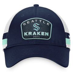 Seattle Kraken Fanatics Fundamental Striped Trucker Adjustable Hat -  NHL Hats