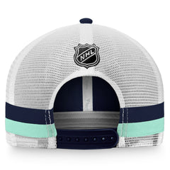 Seattle Kraken Fanatics Fundamental Striped Trucker Adjustable Hat -  NHL Hats