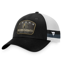 Vegas Golden Knights Fanatics Fundamental Striped Trucker Adjustable Hat -  NHL Hats