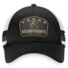 Vegas Golden Knights Fanatics Fundamental Striped Trucker Adjustable Hat -  NHL Hats