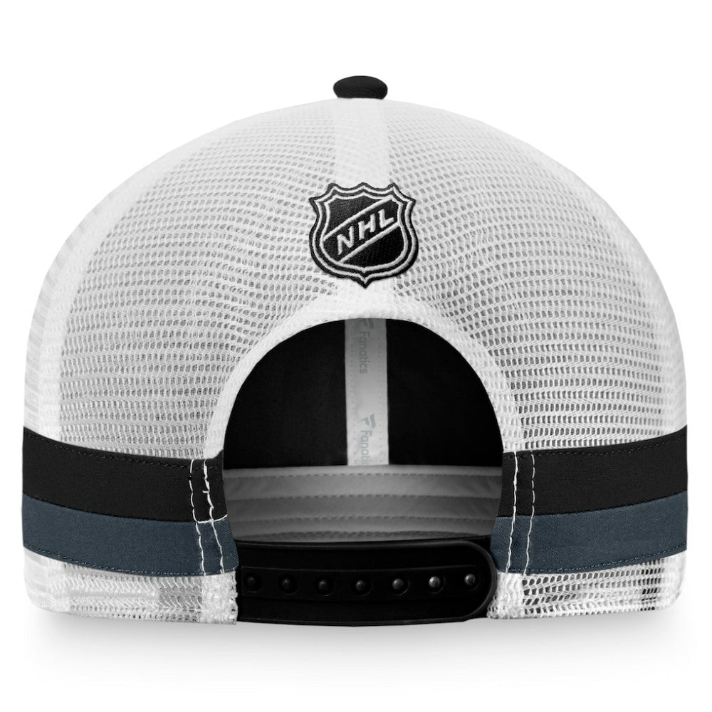 Vegas Golden Knights Fanatics Fundamental Striped Trucker Adjustable Hat -  NHL Hats
