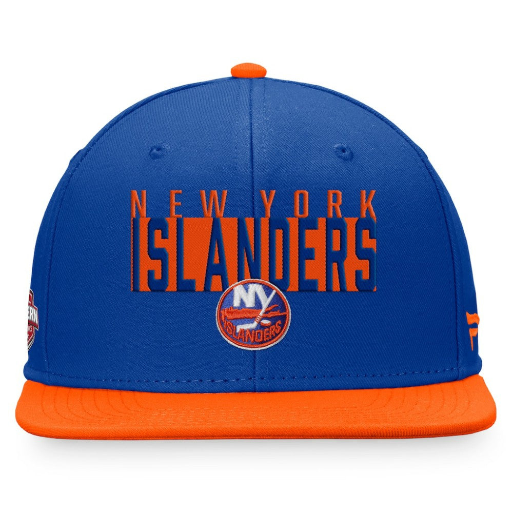 New York Islanders Fanatics Fundamental Colorblocked Snapback Hat -  NHL Hats