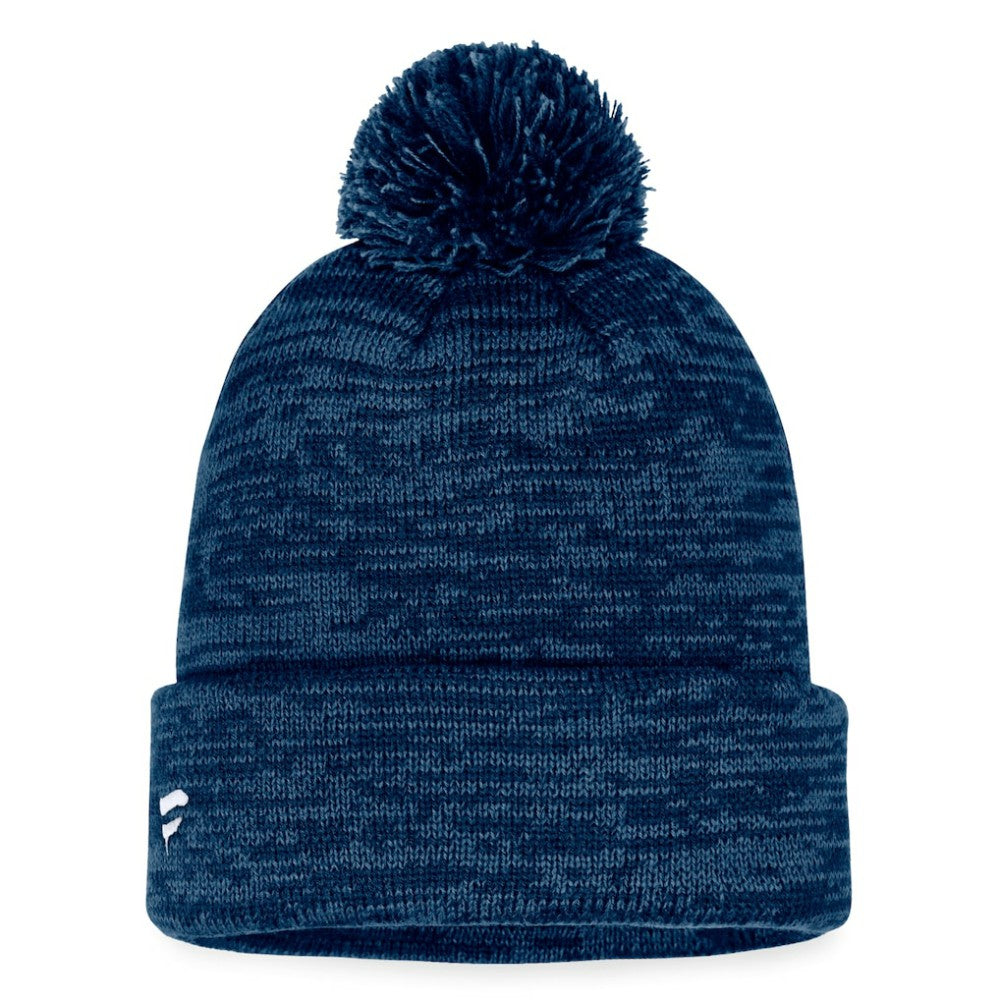 Seattle Kraken Fanatics Fundamental Cuffed Knit Hat with Pom -  NHL Hats