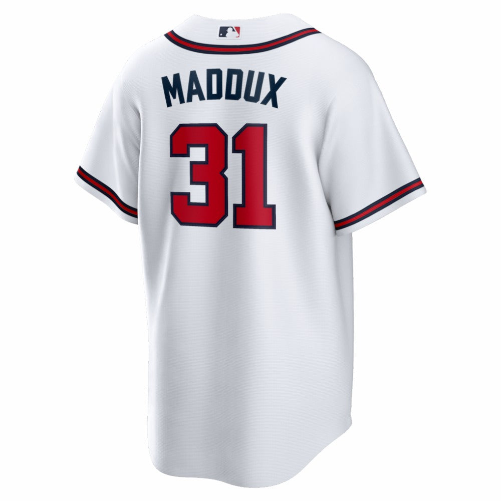 Greg Maddux Atlanta Braves Nike Home Retired Player Replica Jersey - MLB Jerseys