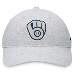 Milwaukee Brewers Fanatics Logo Adjustable Hat - MLB Hats