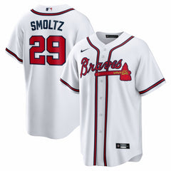 John Smoltz Atlanta Braves Nike Home Retired Player Replica Jersey - MLB Jerseys