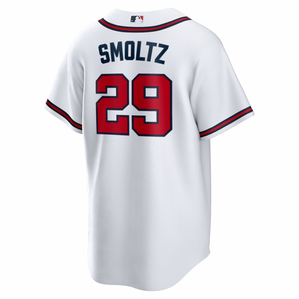 John Smoltz Atlanta Braves Nike Home Retired Player Replica Jersey - MLB Jerseys