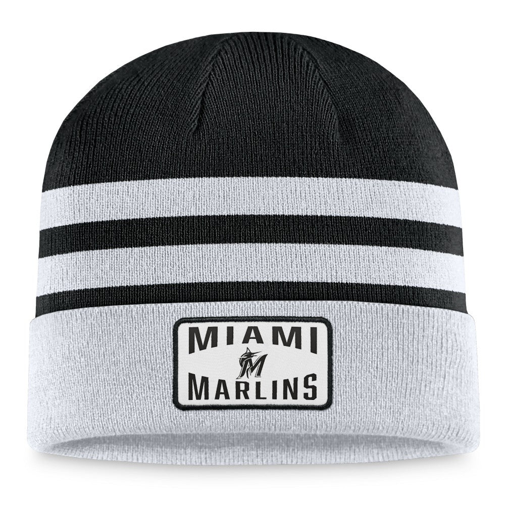 Miami Marlins Fanatics Cuffed Knit Hat - MLB Hats