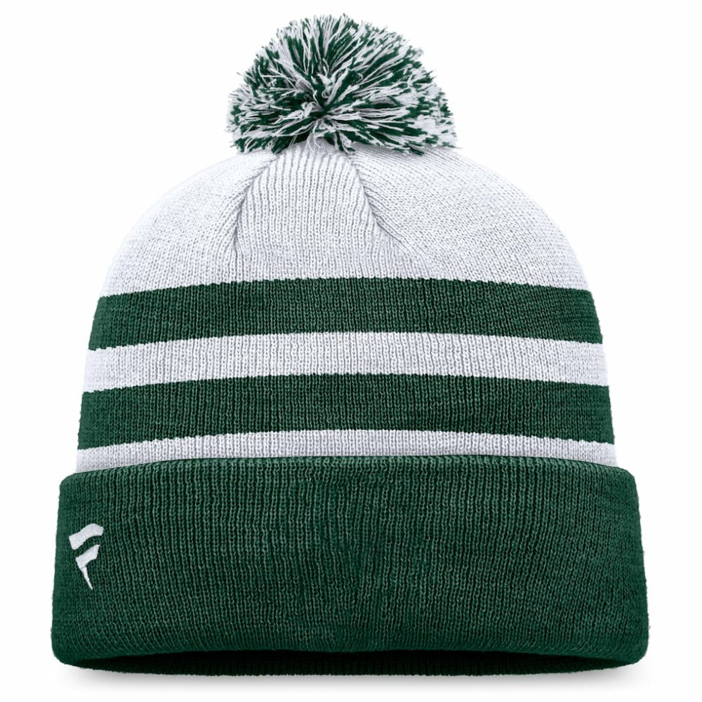 Athletics Fanatics Cuffed Knit Hat with Pom - MLB Hats