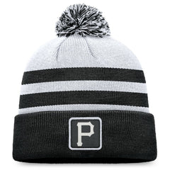 Pittsburgh Pirates Fanatics Cuffed Knit Hat with Pom - MLB Hats