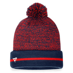 Boston Red Sox Fanatics Space-Dye Cuffed Knit Hat with Pom - MLB Hats