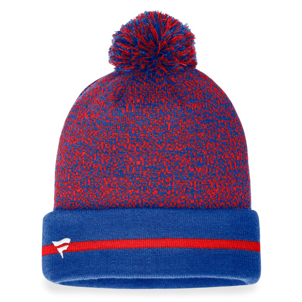 Chicago Cubs Fanatics Space-Dye Cuffed Knit Hat with Pom - MLB Hats