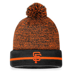 San Francisco Giants Fanatics Space-Dye Cuffed Knit Hat with Pom - MLB Hats