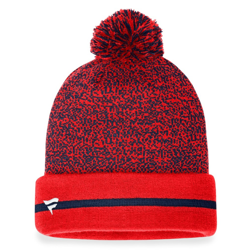 Washington Nationals Fanatics Space-Dye Cuffed Knit Hat with Pom - MLB Hats