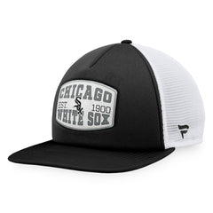 Chicago White Sox Fanatics Foam Front Patch Trucker Snapback Hat - MLB Hats