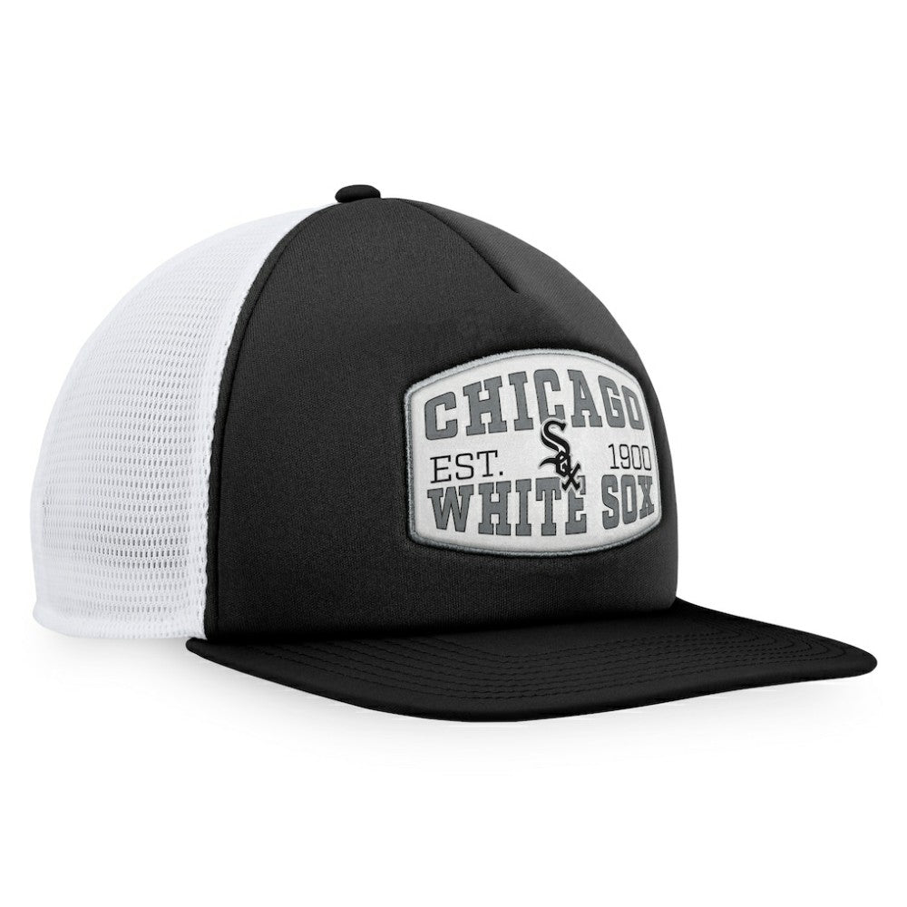 Chicago White Sox Fanatics Foam Front Patch Trucker Snapback Hat - MLB Hats