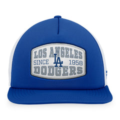 Los Angeles Dodgers Fanatics Foam Front Patch Trucker Snapback Hat - MLB Hats