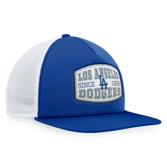 Los Angeles Dodgers Fanatics Foam Front Patch Trucker Snapback Hat - MLB Hats