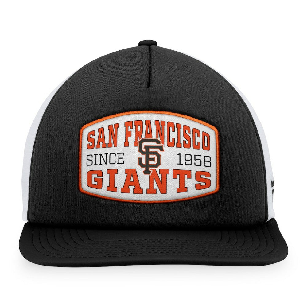 San Francisco Giants Fanatics Foam Front Patch Trucker Snapback Hat - MLB Hats