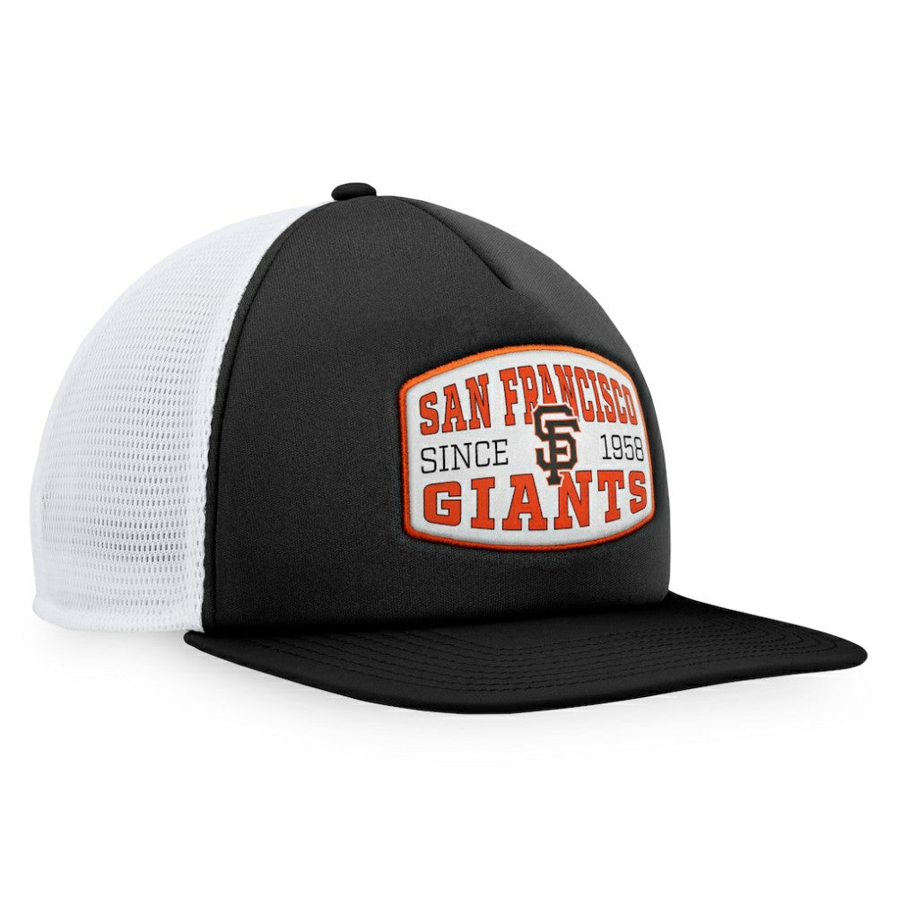 San Francisco Giants Fanatics Foam Front Patch Trucker Snapback Hat - MLB Hats