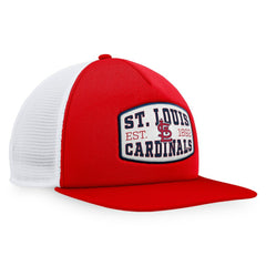 St. Louis Cardinals Fanatics Foam Front Patch Trucker Snapback Hat - MLB Hats