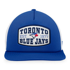 Toronto Blue Jays Fanatics Foam Front Patch Trucker Snapback Hat - MLB Hats