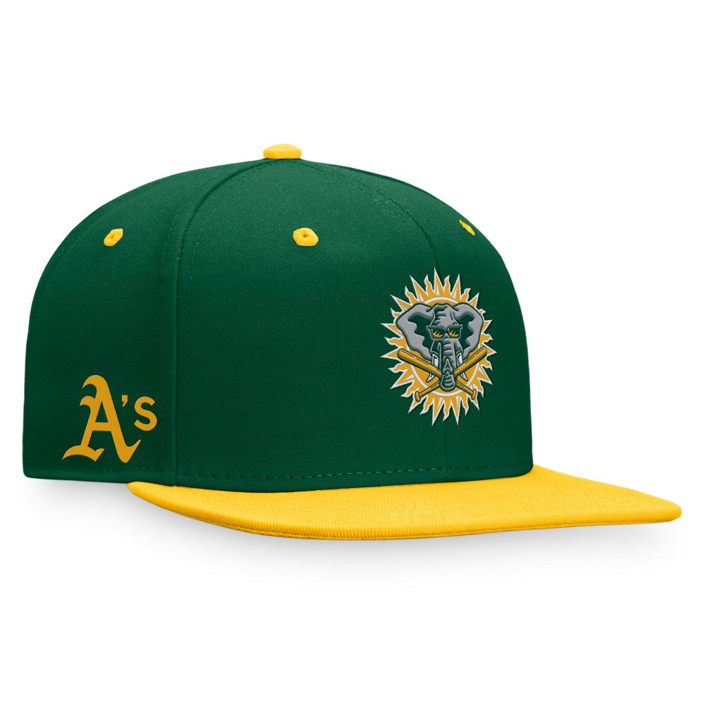 Athletics Fanatics Cooperstown Collection Two-Tone Fitted Hat - MLB Hats