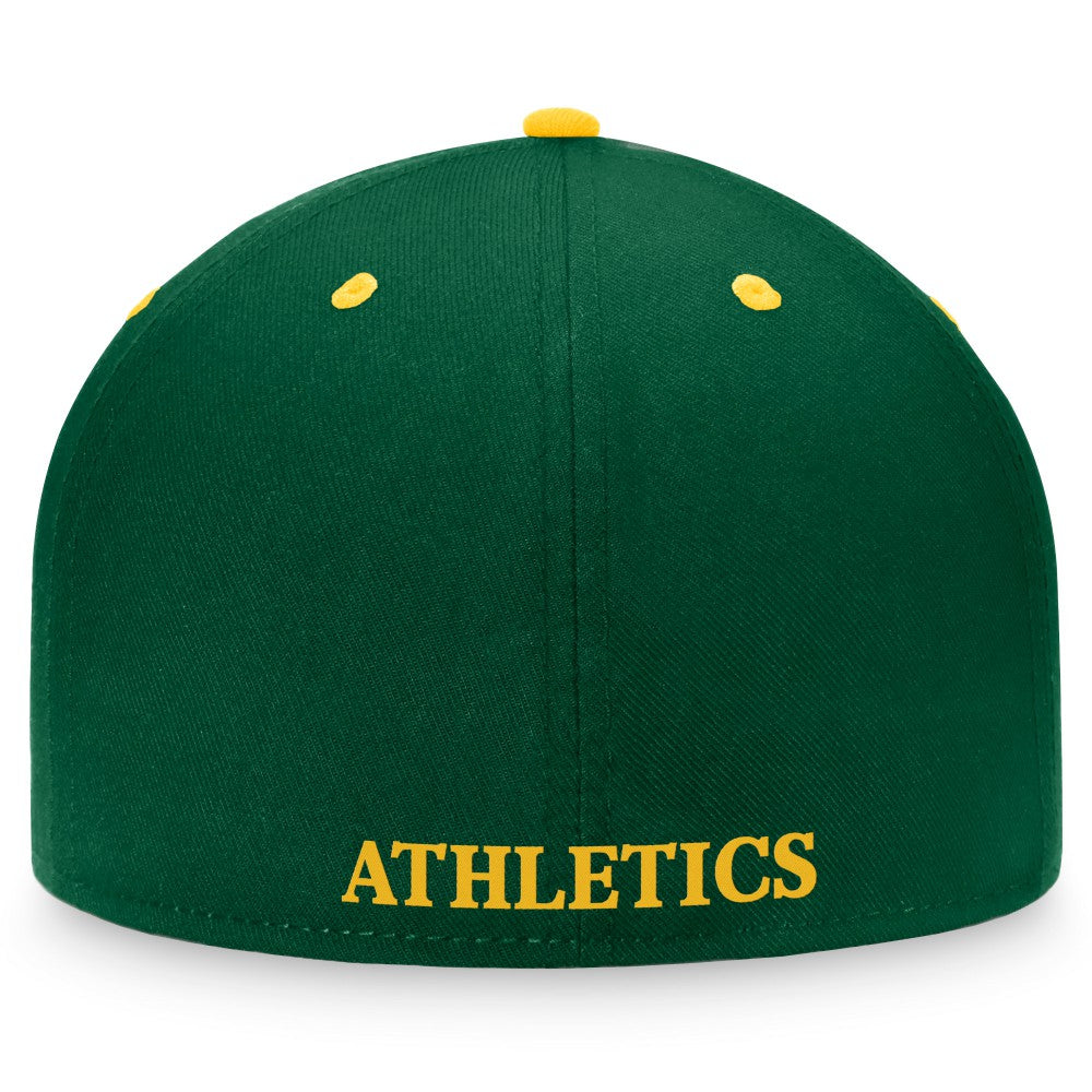 Athletics Fanatics Cooperstown Collection Two-Tone Fitted Hat - MLB Hats