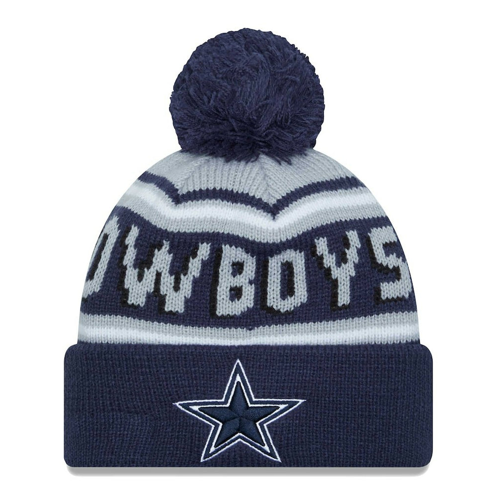 Dallas Cowboys Main Cuffed Knit Hat with Pom | NFL Sale