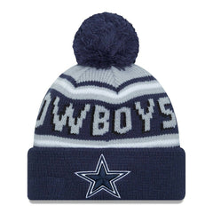 Dallas Cowboys Main Cuffed Knit Hat with Pom | NFL Sale