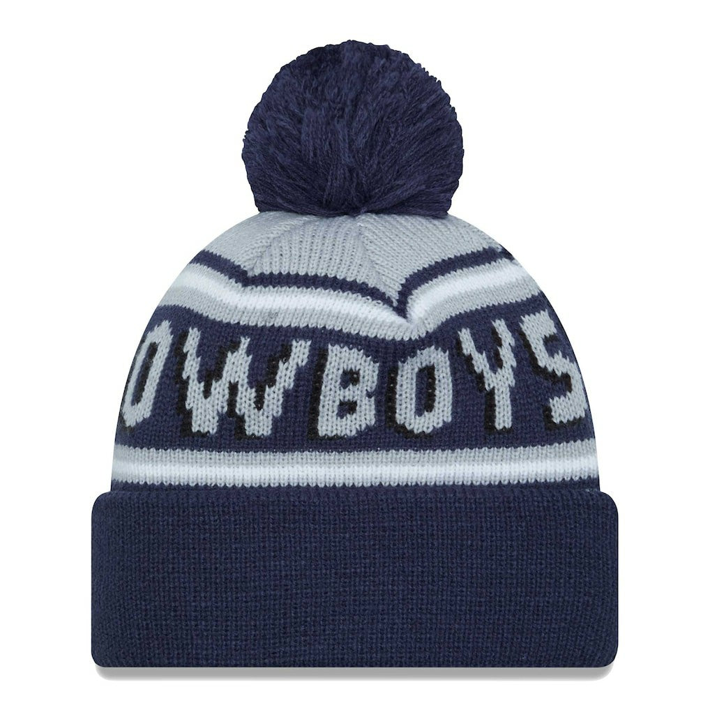 Dallas Cowboys Main Cuffed Knit Hat with Pom | NFL Sale