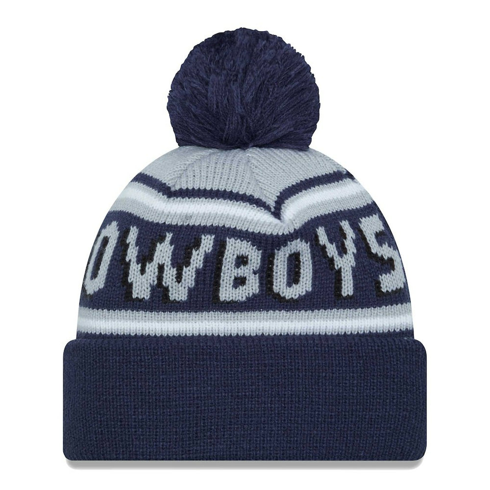 Dallas Cowboys Main Cuffed Knit Hat with Pom | NFL Sale
