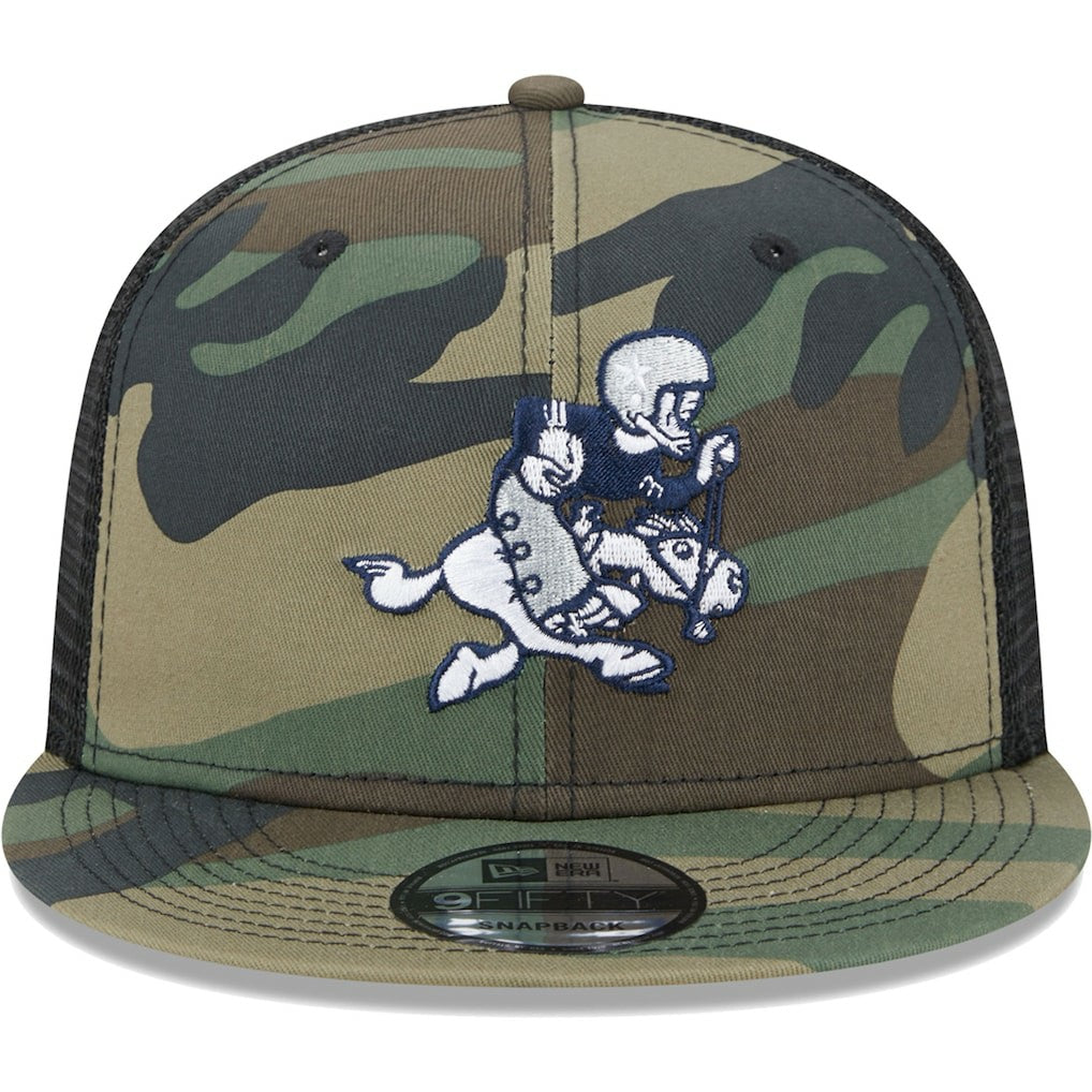 Dallas Cowboys Retro Joe Main Trucker 9FIFTY Snapback Hat | NFL Outlet