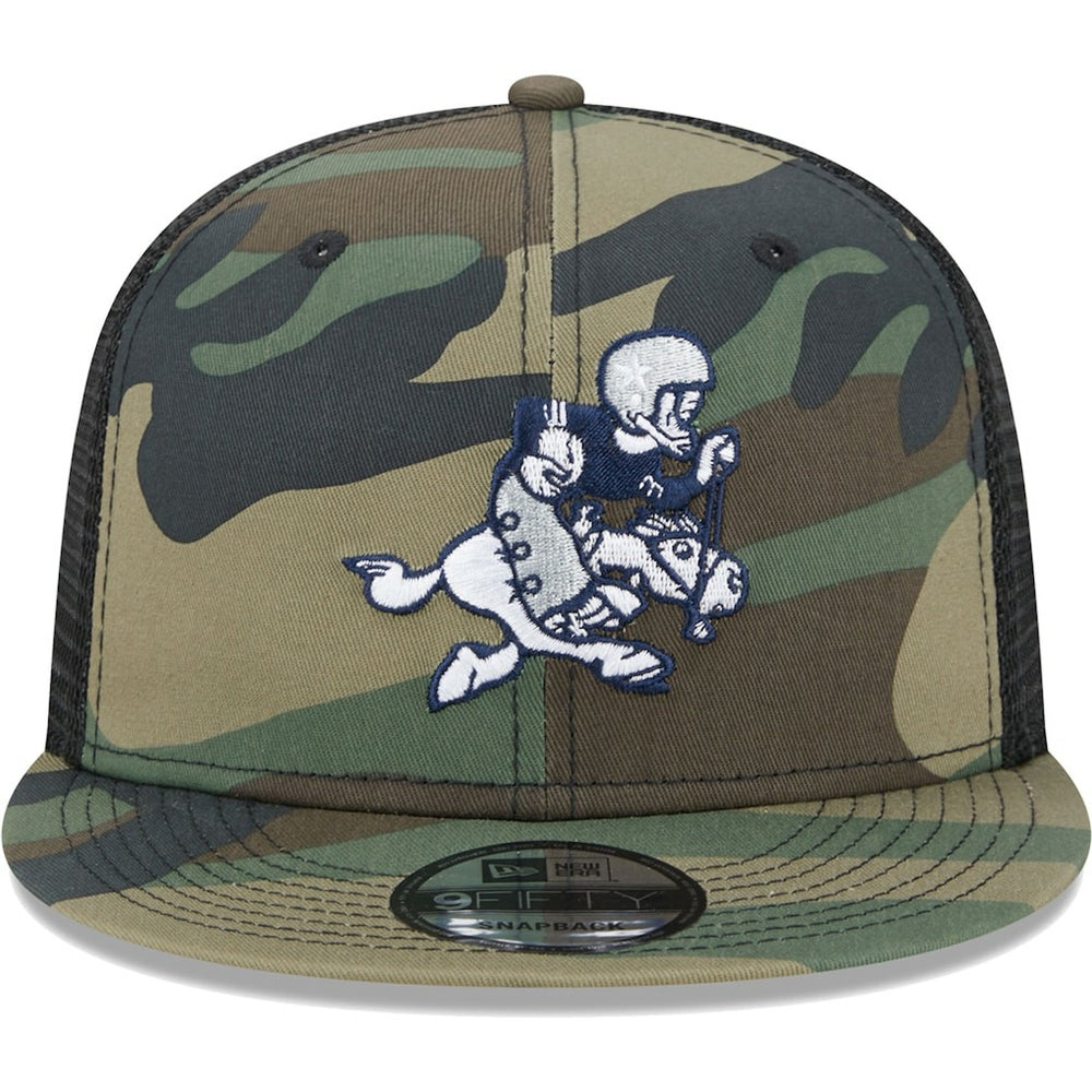 Dallas Cowboys Retro Joe Main Trucker 9FIFTY Snapback Hat | NFL Outlet