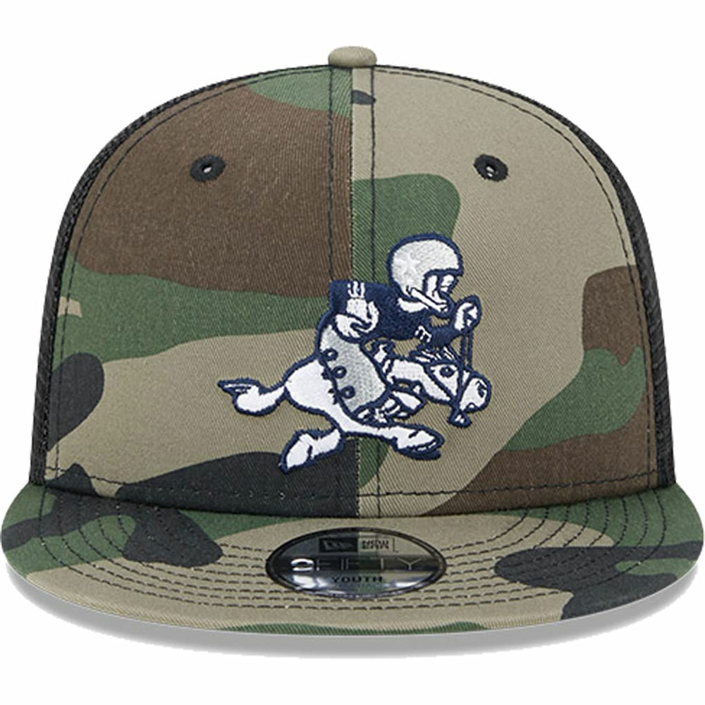 Dallas Cowboys Youth Retro Joe Main Trucker 9FIFTY Snapback Hat | NFL Discount