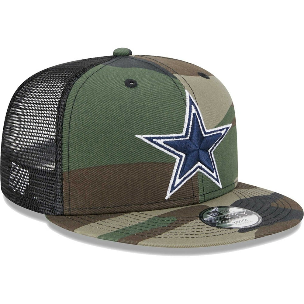 Dallas Cowboys Youth Main Trucker 9FIFTY Snapback Hat | NFL On sale