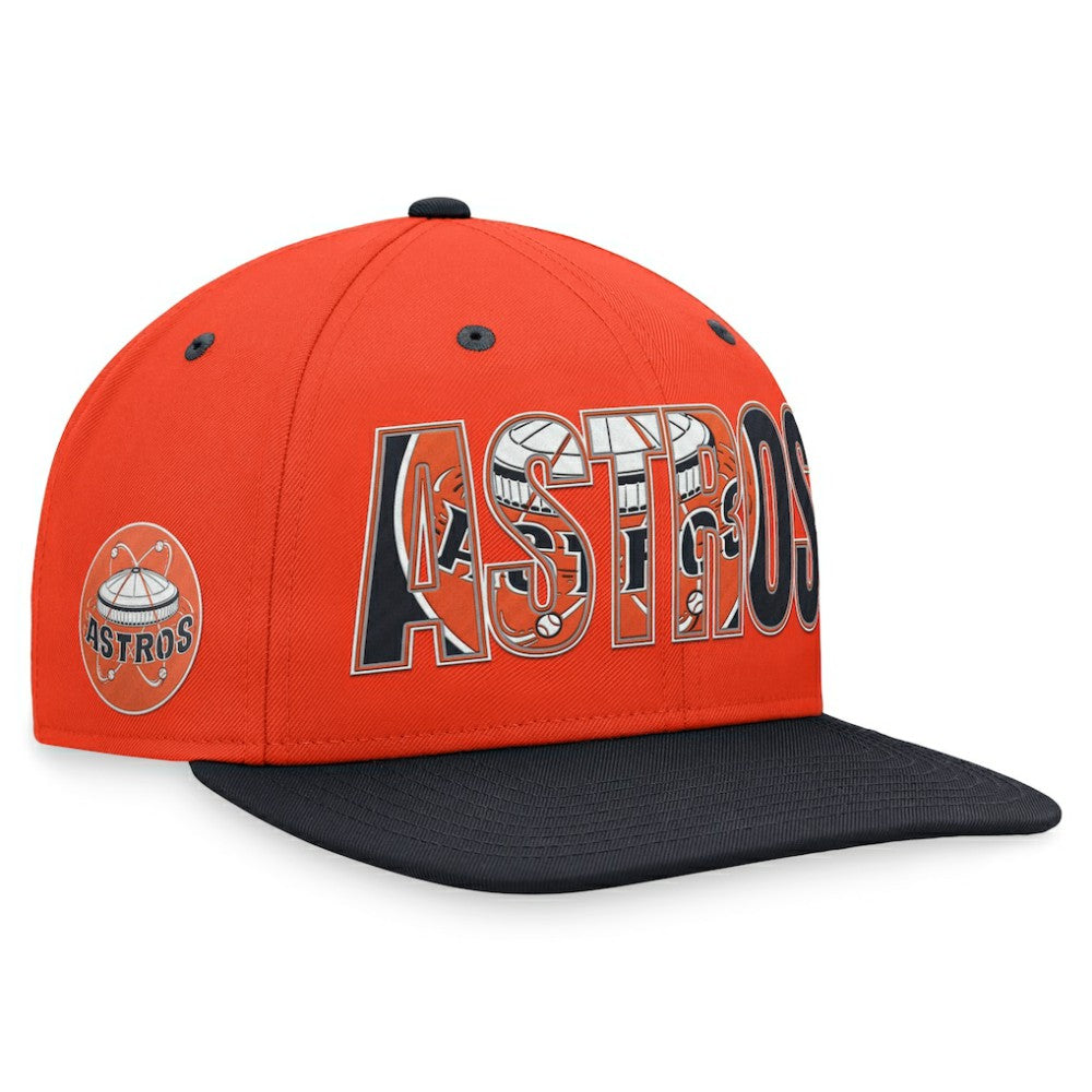 Houston Astros Nike Cooperstown Collection Pro Snapback Hat - MLB Hats