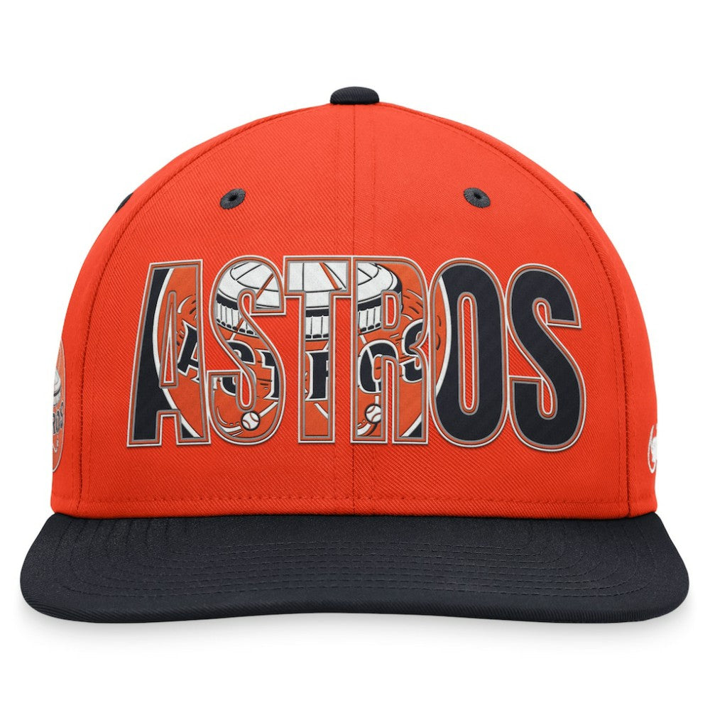 Houston Astros Nike Cooperstown Collection Pro Snapback Hat - MLB Hats