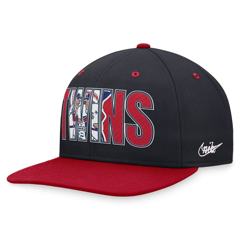 Minnesota Twins Nike Cooperstown Collection Pro Snapback Hat - MLB Hats