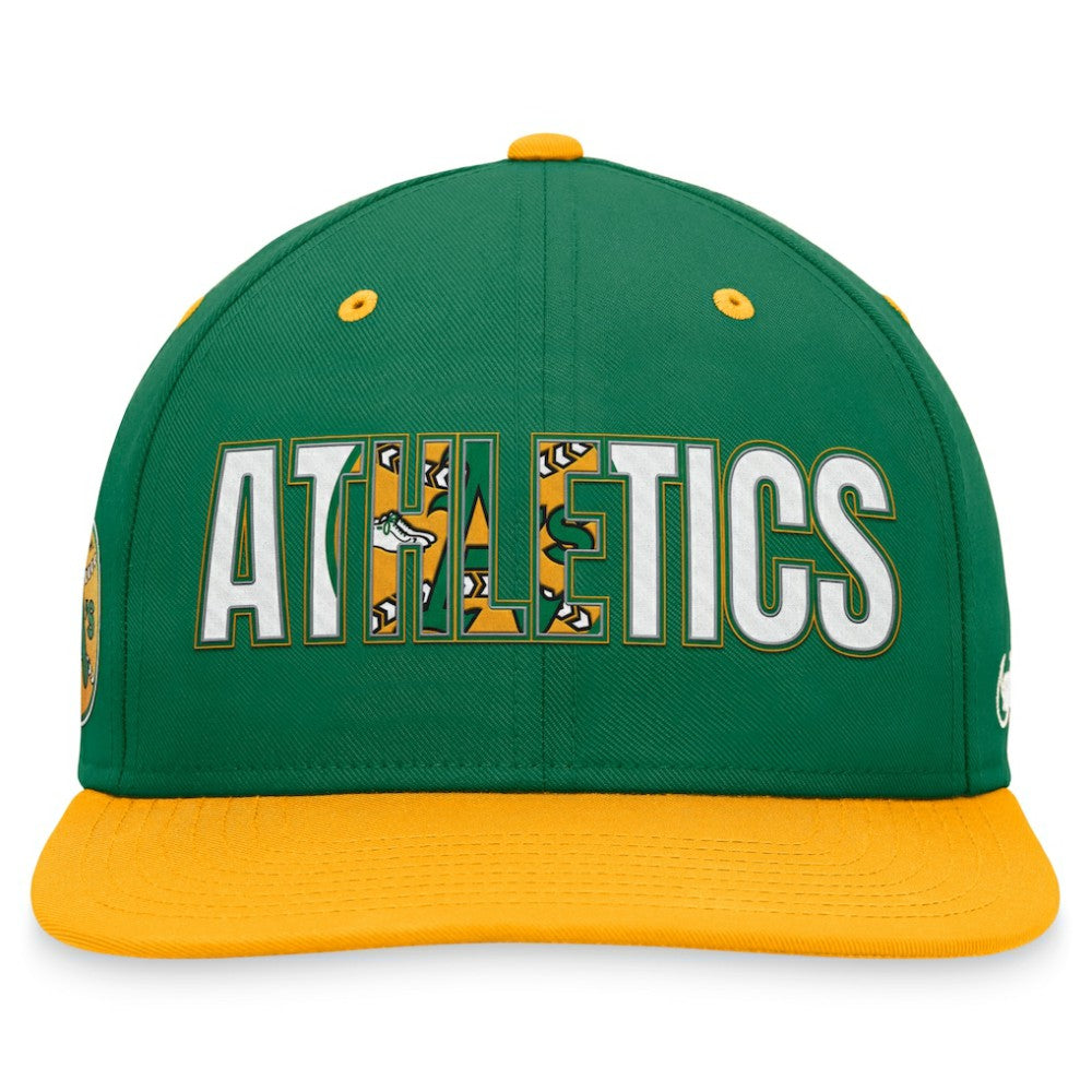 Athletics Nike Cooperstown Collection Pro Snapback Hat - MLB Hats