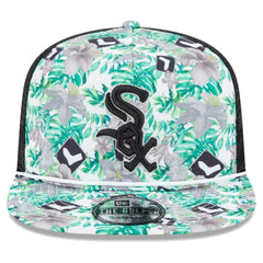 Chicago White Sox New Era Tropic Floral Golfer Lightly Structured Snapback Hat - MLB Hats